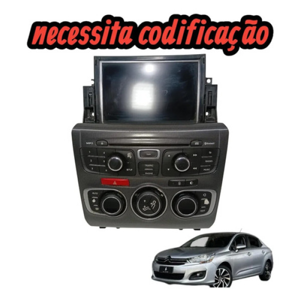 Comando Ar Condicionado Multimidia C4 Lounge 2013 2015