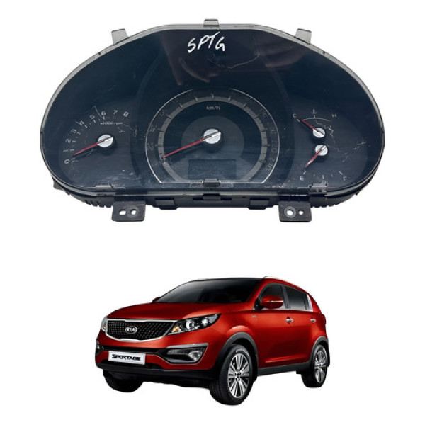 Painel Instrumentos Kia Sportage 2.0 2012 2013 2014 2015 Preto