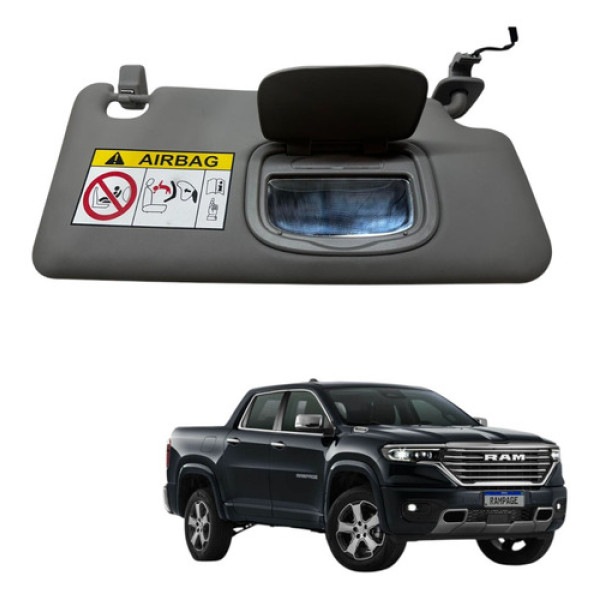 Tapa Sol Ram Rampage 2023 2024 2025 Direito