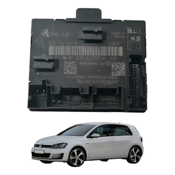 Modulo Conforto Dianteiro Esquerdo Volkswagen Golf Gti 2015