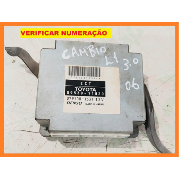 Módulo Câmbio Hilux  3.0 2006 2007 2008 2009 2010 2011 2012