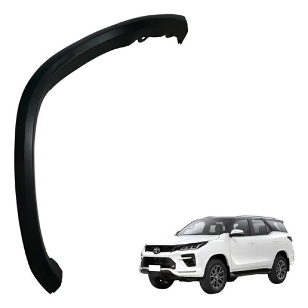 Moldura Paralama Traseiro Sw4 2.8 2021 2024 Lado Esquerdo Preto