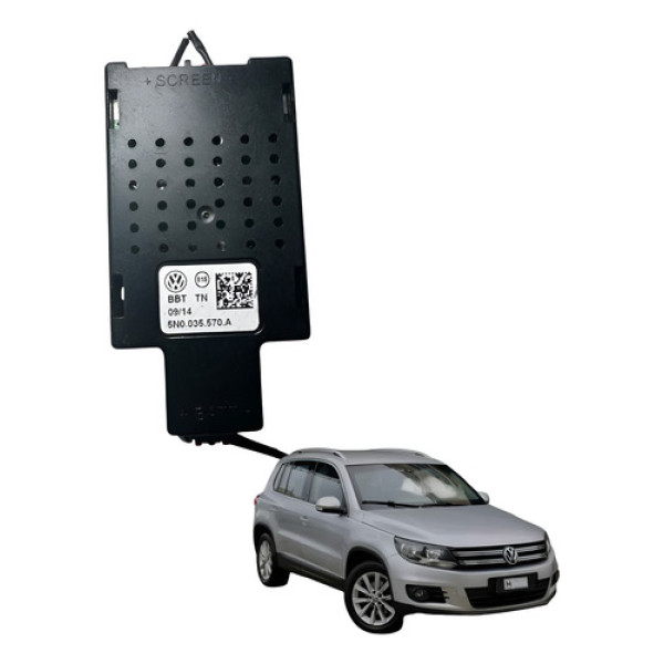 Modulo Anti Ruido Tiguan 2.0 Tsi 2012 2015 5n0035570a Preto