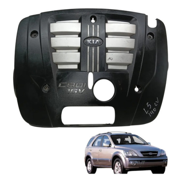 Tampa Cobertura Motor Sorento 2.5 16v 2002 2011 Crdi 140cv