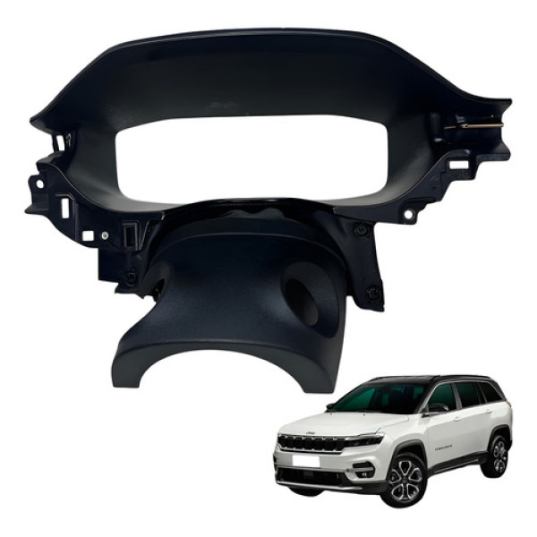 Moldura Painel Instrumentos Jeep Commander 2022 2025 Preto