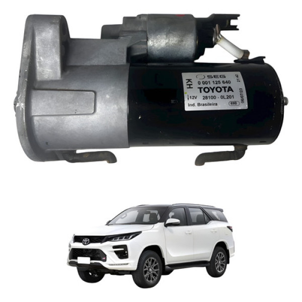 Motor Partida Toyota Hilux Sw4 2.8 204cv 2024 2025