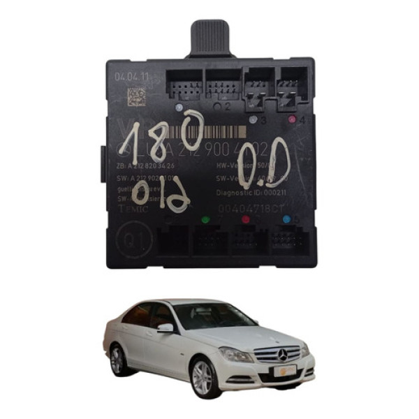 Modulo Porta Dianteira Direita Mercedes Benz C180 2011 2014