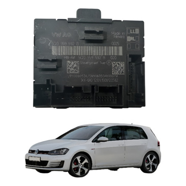 Modulo Conforto Porta Traseira Volkswagen Golf Gti 2015