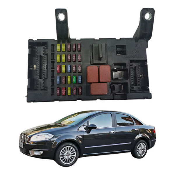 Caixa De Fusivel Fiat Linea 1.9 16v Flex 2008 2017 51825838
