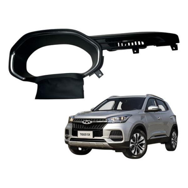 Acabamento Painel Chery Tiggo 5x 2018 2022 J68-5306030 Preto