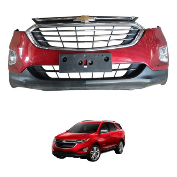 Parachoque Dianteiro Chevrolet Equinox 2018 2019 2020 2021 Vermelho