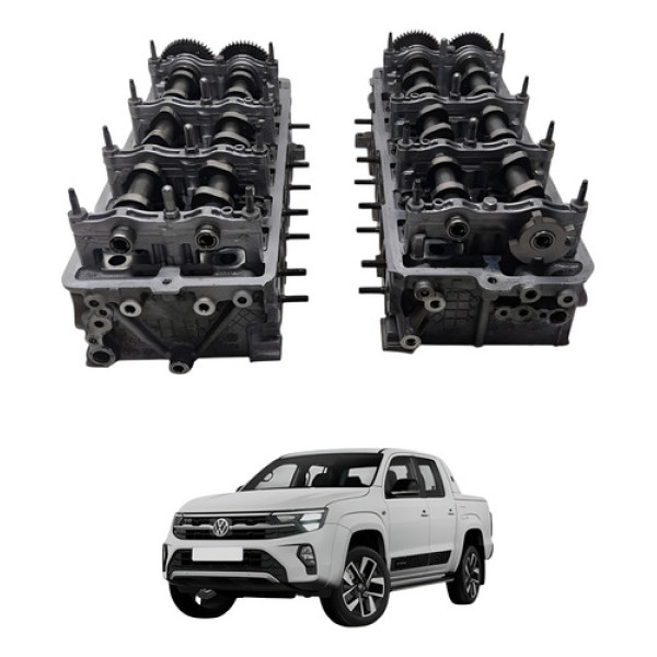 Cabeçote Vw Amarok 3.0 V6 2018 2025 Par