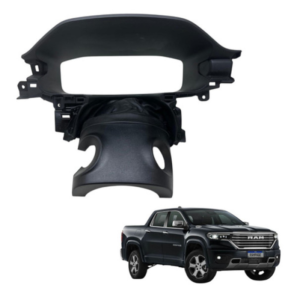 Moldura Painel Instrumentos Ram Rampage 2023 2024 2025 Preto