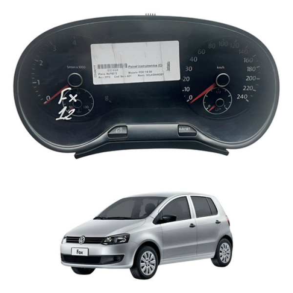 Painel Instrumentos Vw Fox 1.6 2015 2020 Preto