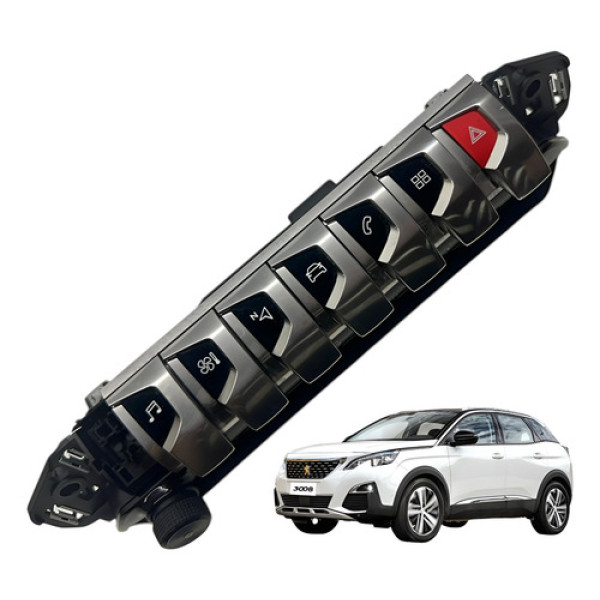 Comando Ar Condicionado Peugeot 3008 2018 2021 Botao