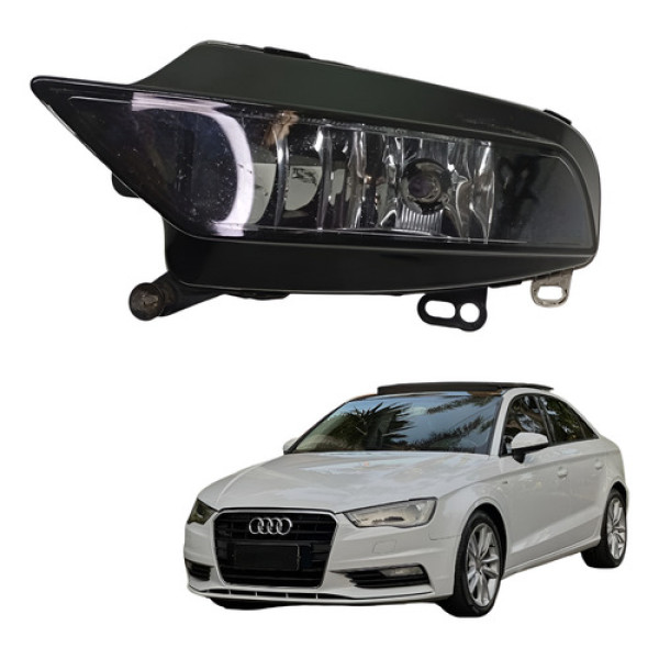 Farol Milha Auxiliar Audi A3 2013 2016 Esquerdo Original Branco
