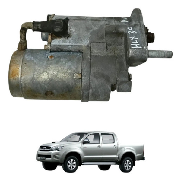Motor Arranque Toyota Hilux 3.0 2008 Automática