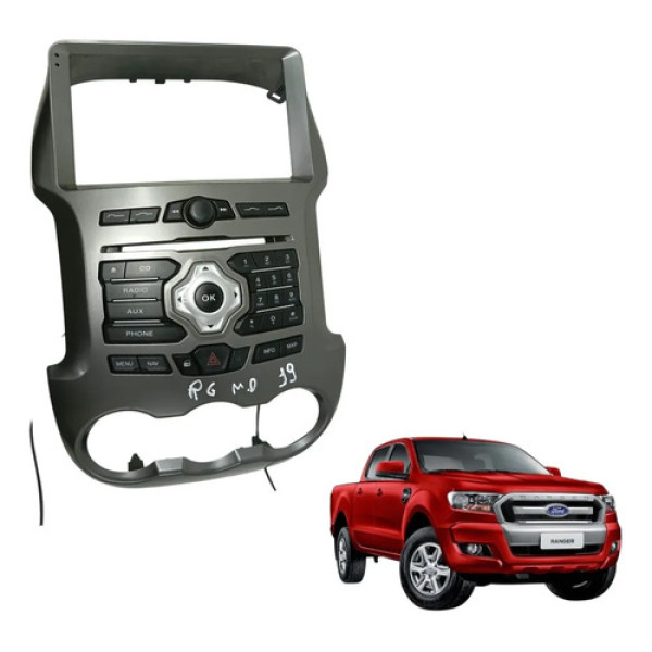 Comando Ar Condicionado Com Moldura Ford Ranger 2019 2020