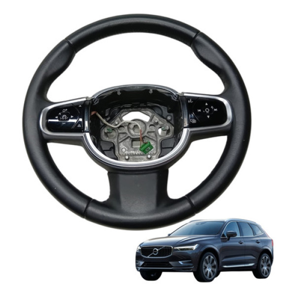 Volante Direcao Volvo Xc60 D5 Momentum 2018 2019 2020 Orig Preto
