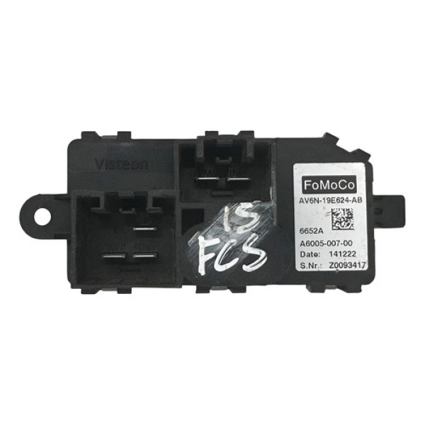 Resistência Ar Condicionado Ford Av6n-19e624-ab