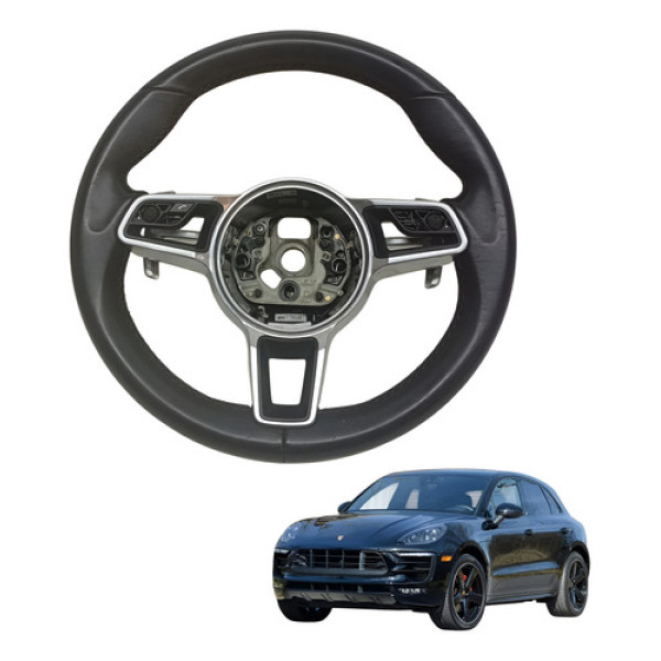 Volante De Direcao Porsche Macan Gts 2016 2019 Original