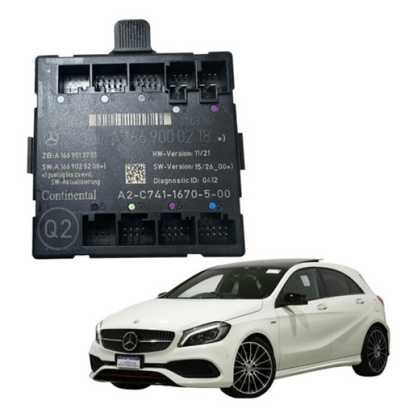 Modulo Porta Mercedes A250 2.0 2015 2018 Dianteira Esquerda