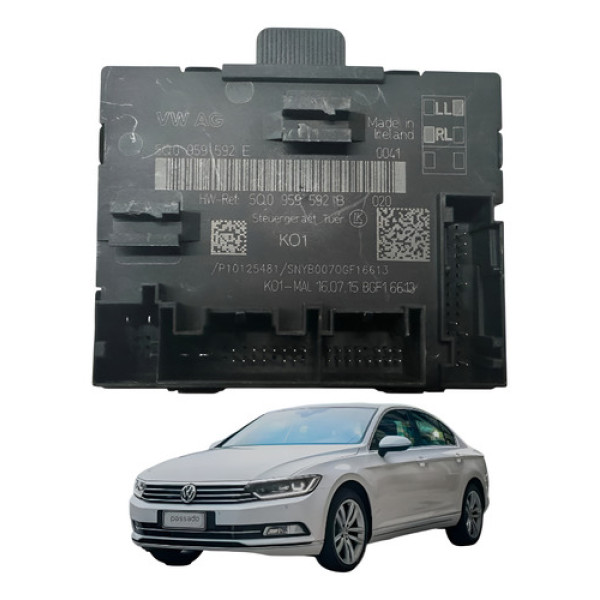 Modulo Conforto Porta Volkswagen Passat 2016 2017 5q0959592e