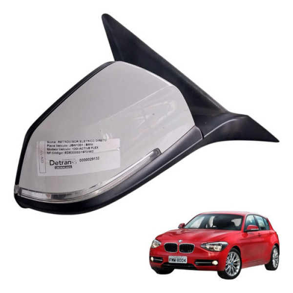 Retrovisor Direito Bmw 118i 2013 2014 2015 Original