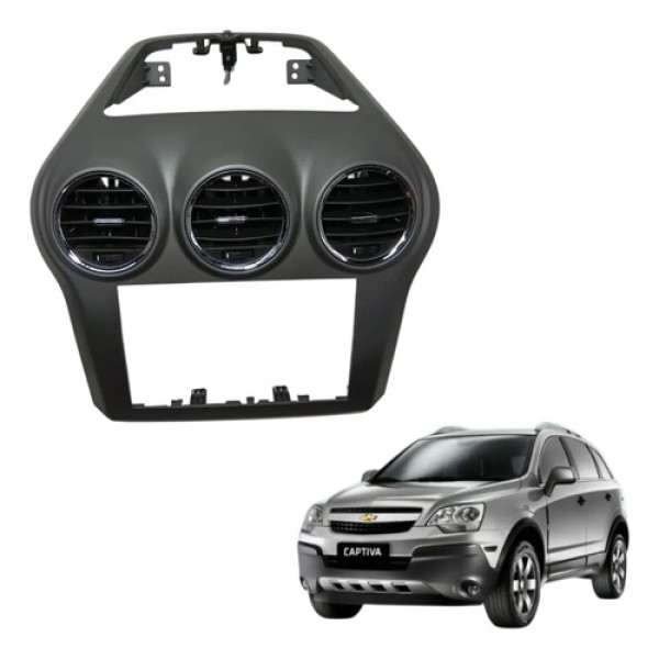 Moldura Central Painel Difusor Ar Gm Captiva 2011 2012 2013