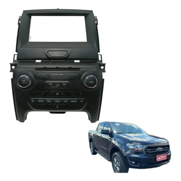 Comando Ar Condicionado Radio Ranger 2020 2021 Moldura Som