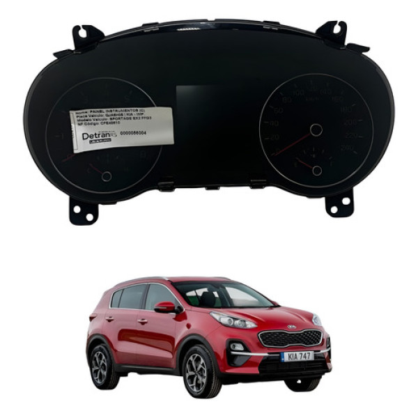 Painel Instrumentos Kia Sportage 2.0 2017 2021 Preto