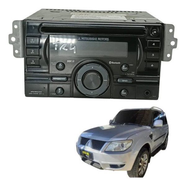 Radio Cd Player Som Mitsubishi Tr4 2009 2010 Ca540721
