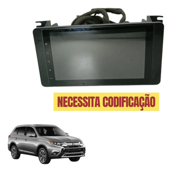 Central Tela Multimídia Mitsubishi Outlander 2020 2021