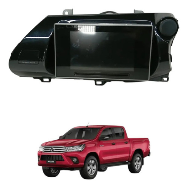 Multimidia Tela Toyota Hilux 2017 2018 2019 Original