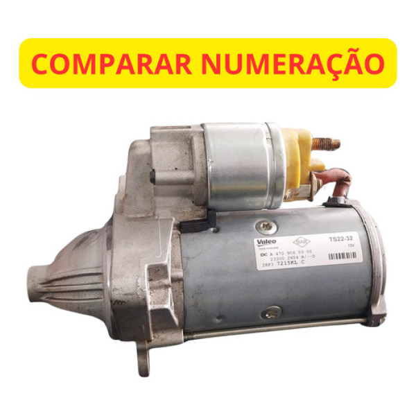 Motor Partida Arranque Nissan Frontier 2.3 Autom 2023 A 2025