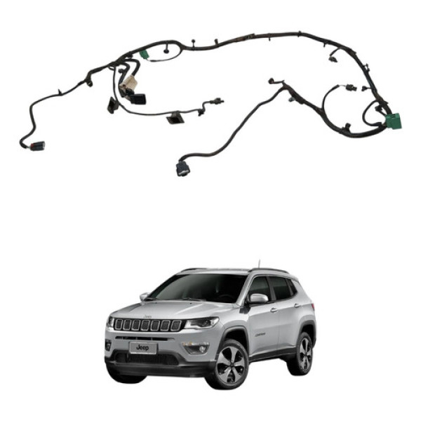 Chicote Sensor Estacionamento Traseiro Compass 2022 2025 Pre