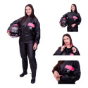 Capa De Chuva Feminina Impermeável Motoqueiro Motoboy