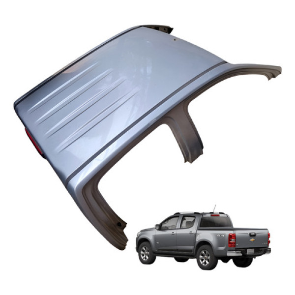Teto Chevrolet S10 2013 2022 4 Portas Prata Original Prata