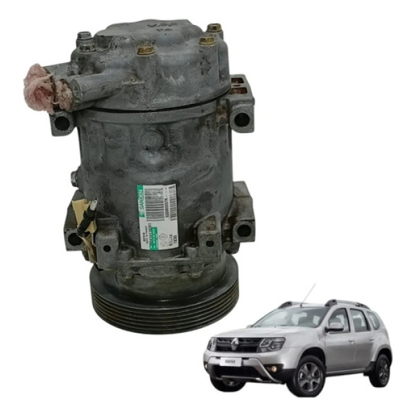 Compressor Ar Condicionado Renault  Duster Flex 2013 2018