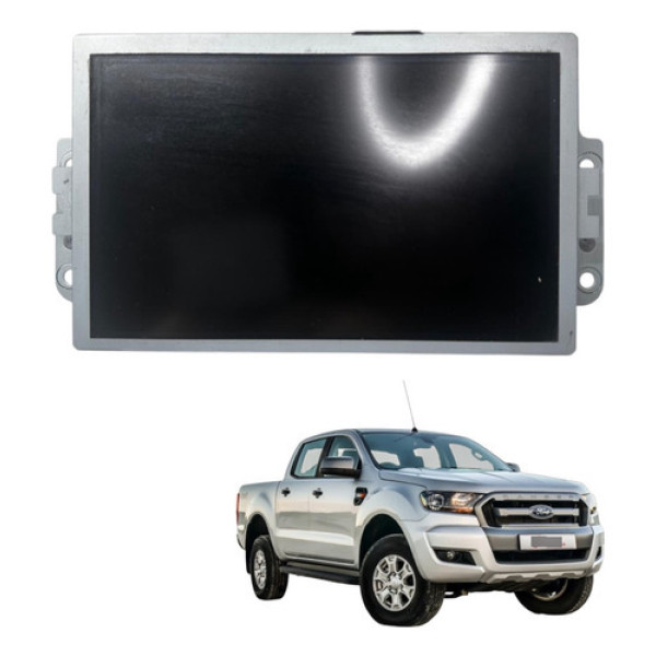 Tela Display Multimidia Ford Ranger Xls 2016 2020 Original P