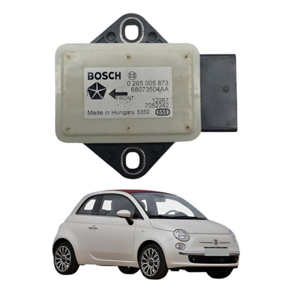 Modulo Sensor Estabilidade Fiat 500 2012 2017 0265005873 Preto