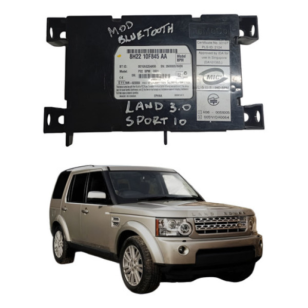 Modulo Antena Bluetooth Land Rover Discovery 2010 Preto Preto