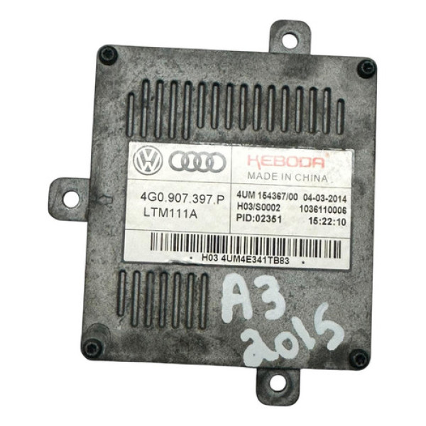 Modulo Reator Led Audi A3 2015 4g0907397p