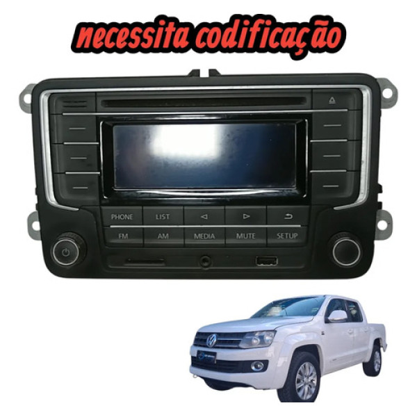Radio Central Multimidia Volkswagen Amarok 2013 2014 2015