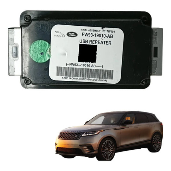 Módulo Repetidor Usb Land Rover Velar 2018 2019 P380 Preto