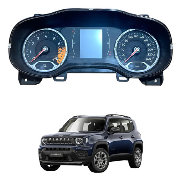 Painel Instrumentos Jeep Renegade 1.8 2016 2017 2018 2019 Preto