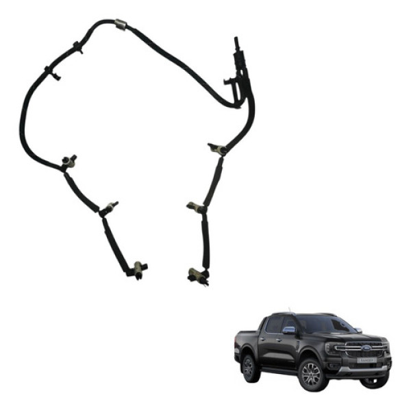 Retorno Bicos Injetores Ford Ranger 3.0 V6 Diesel 2024 2025