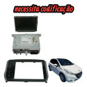 Kit Multimidia Radio Peugeot 208 2015 2016 981286288000 Preto