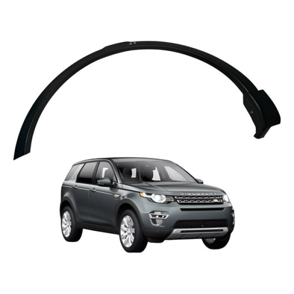Alargador Dianteiro Esquerdo Discovery Sport 2015 2018 Preto
