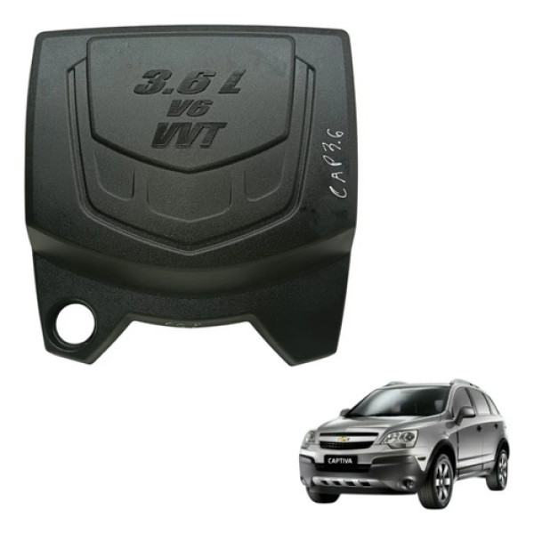 Capa Tampa Motor Chevrolet Captiva 3.6 V6 2012 2013 2014